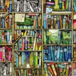 Ravensburger puzzle niezwykła biblioteka 1000 elementów