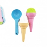 Zestaw foremek do lodów z piasku