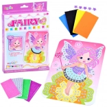 kreatywna piankowa mozaika wróżka – samoprzylepna wyklejanka