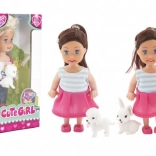 Laleczka z maskotką