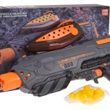 Półautomatyczny pistolet BLAZE STORM na piankowe kulki, szary