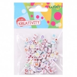 Kolorowe koraliki Alfabet