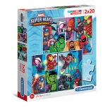 Puzzle Clementoni Marvel Superbohaterowie 2x20 elementów
