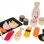 Bogaty dziecięcy zestaw sushi – 22‑elementowy zestaw do zabawy