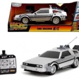 rc model delorean dmc-12 powrót do przyszłości 1:16 jada toys