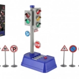 Dziecięcy sygnalizator z znakami z efektami