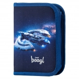 Jednokomorowy piórnik szkolny Kosmiczny statek