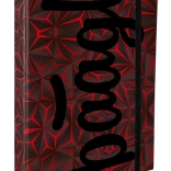Baagl teczka na zeszyty A4 Jumbo Red Polygon