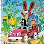 Notatnik A5 z Pierścieniowym Wiązaniem - Krecik