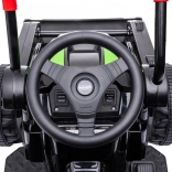 Dziecięcy akumulatorowy traktor PUSHDOZER z ruchomą łyżką i radiem FM