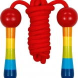 Regulowana skakanka Tęcza 200 cm