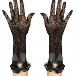 Rękawki z motywem pajęczyn