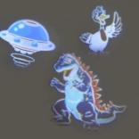 Pistole laserowe z projektorem