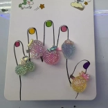 Zestaw Pierścionków z Owocami, 5 szt.