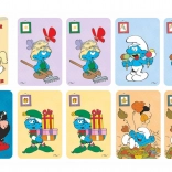 Czarny Piotruś Smerfy – gra karciana w pudełku 6 × 9 cm