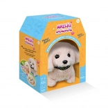 Interaktywny pluszowy piesek Alík – beżowy (MAZLÍCI)