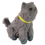 Interaktywny pluszowy kociak – miauczy, porusza głową i ogonem