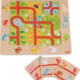 Goki gra planszowa Znajdź drogę na farmę