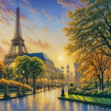 Puzzle Paryska elegancja 500 elementów