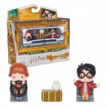 Harry Potter mini figurki Harry i Ron z akcesoriami – zestaw podwójny Micro Magical Moments