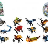 zestaw konstrukcyjny owady – mini modele w kuli, mix gatunków