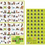 Krecik i przyjaciele wycinanka pekseso