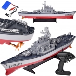 RC okręt wojenny LHD-881 w skali 1:390