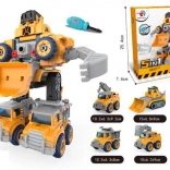 Robot 5w1 zmienialny na pojazdy DIY
