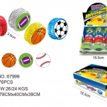 Jo-jo sportowa piłeczka ze świetlnymi efektami 5,5 cm