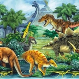 Puzzle Dolina Dinozaurów 260 elementów