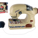 Dziecięca maszyna do szycia ze światłem na baterie 20 cm