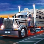 Norimpex malowanie diamentowe Srebrna ciężarówka 30x40 cm