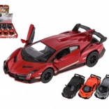 Model auta Lamborghini Veneno metal/plast 13 cm do naciągania