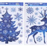 Świąteczna dekoracja okienna 41 × 29 cm