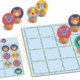 Gra logiczna Djeco Sologic Zizanimal