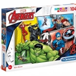 Puzzle 104 elementy MARVEL The Avengers