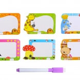 Tablica suchościeralna z markerem