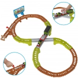 Thomas & Friends – tor kolejowy recyklingowy z lokomotywą Whiff, 17 elementów