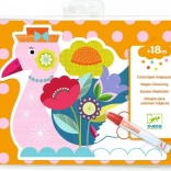 Wodne kolorowanki DJECO – tęczowe zwierzątka