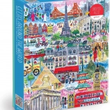 Galison puzzle Miasta świata Michael Storrings 1000 elementów