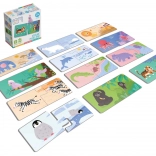 Véééliké puzzle duo: gdzie mieszkają zwierzątka