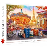 Puzzle 500 elementów – Wakacje w Paryżu TREFL