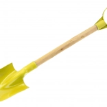 Łopatka do piasku Drewniany trzonek Pastelowy żółty 60 cm