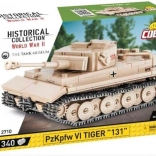 Klocki konstrukcyjne czołgu PzKpfw VI TIGER 131 w skali 1:48