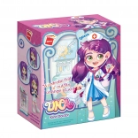 QMAN UNA Series szafa – lekarka klocki dla dzieci