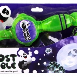 pistolet do baniek Ghost Bubble z efektem dymu i światłami