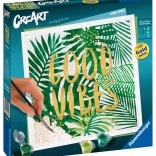 CreArt: Good Vibes – malowanie po numerach dla nastolatków