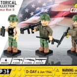 Klocki COBI HC WWII – D-Day 6 czerwca 1944 figurki