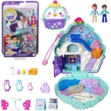 Polly Pocket Kompaktowy Lodowy Domek z Pingwinami