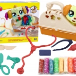 Kreatywny zestaw plastelina Piesek weterynarz